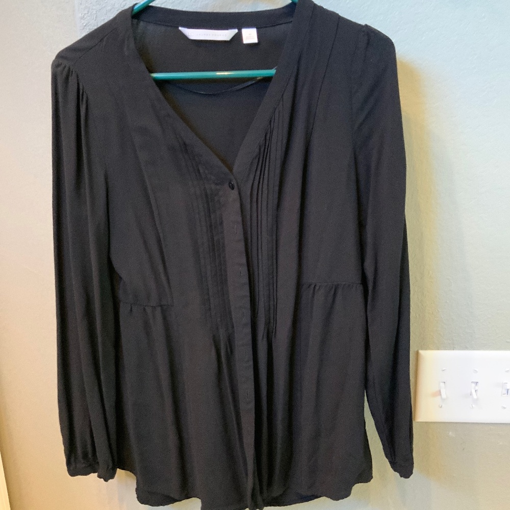 Black Dress Blouse
